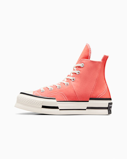 Converse Chuck 70 Plus Women Sneakers White / Black NZ | C-23961479