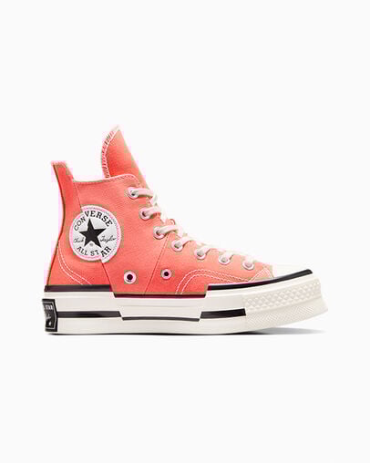 Converse Chuck 70 Plus Women Sneakers White / Black NZ | C-23961479