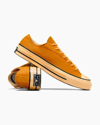 Converse Chuck 70 Upcycled Men Tennis Shoes Yellow / Black NZ | C-95847619