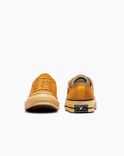 Converse Chuck 70 Upcycled Men Tennis Shoes Yellow / Black NZ | C-95847619