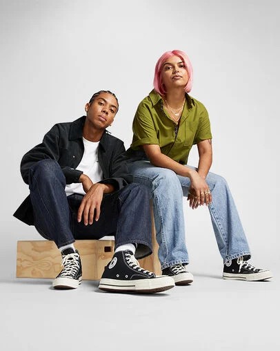 Converse Chuck 70 Women Canvas Shoes Black NZ | C-84729659