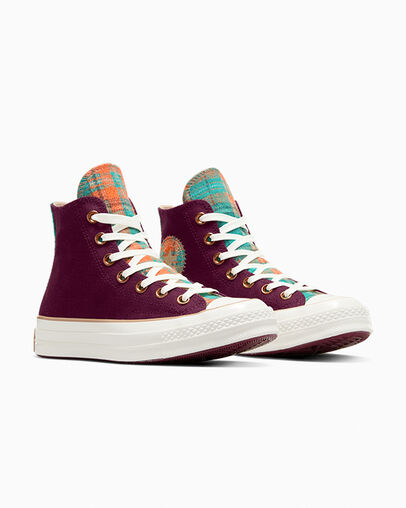 Converse Chuck 70 Women Canvas Shoes Deep Burgundy NZ | C-20897659