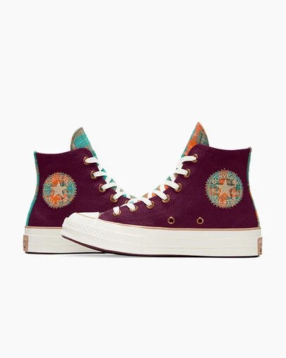 Converse Chuck 70 Women Canvas Shoes Deep Burgundy NZ | C-20897659