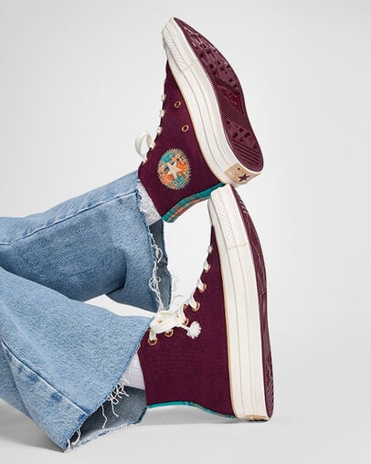 Converse Chuck 70 Women Canvas Shoes Deep Burgundy NZ | C-20897659