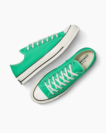Converse Chuck 70 Women Canvas Shoes Green / Black NZ | C-93206459