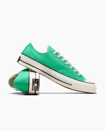 Converse Chuck 70 Women Canvas Shoes Green / Black NZ | C-93206459