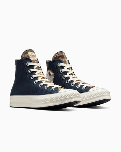 Converse Chuck 70 Women Canvas Shoes Navy / Grey NZ | C-30248659