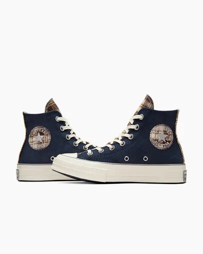 Converse Chuck 70 Women Canvas Shoes Navy / Grey NZ | C-30248659