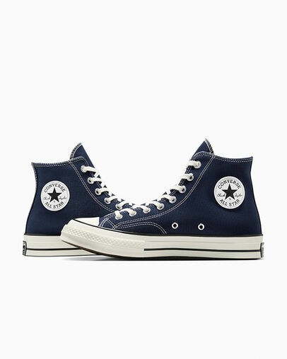 Converse Chuck 70 Women Canvas Shoes Navy / Black NZ | C-09178549