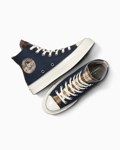 Converse Chuck 70 Women Canvas Shoes Navy / Grey NZ | C-14025389