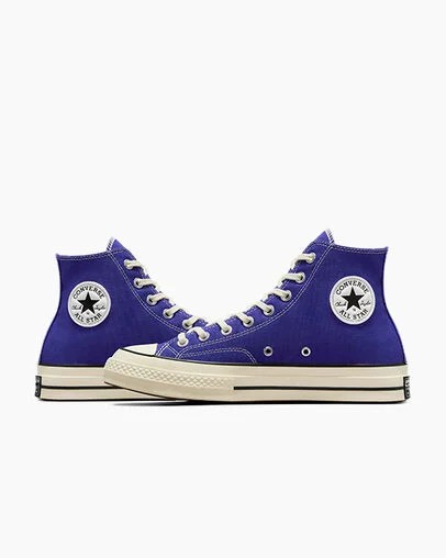 Converse Chuck 70 Women Canvas Shoes Purple / Black NZ | C-82549379