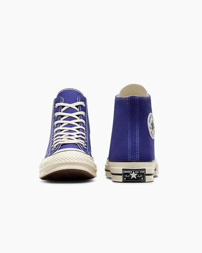 Converse Chuck 70 Women Canvas Shoes Purple / Black NZ | C-82549379