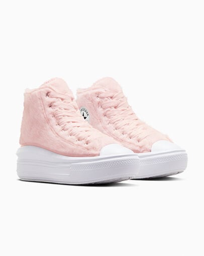 Converse Chuck All Star Move Women Platform Shoes Light Brown / White / Black NZ | C-65340919