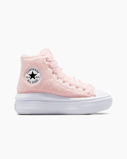 Converse Chuck All Star Move Women Platform Shoes Light Brown / White / Black NZ | C-65340919