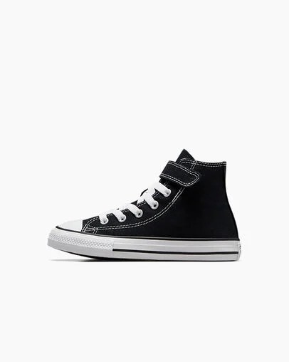 Converse Chuck Taylor All Star 1V Easy-On Kids' Sneakers Black / Beige / White NZ | C-79650819