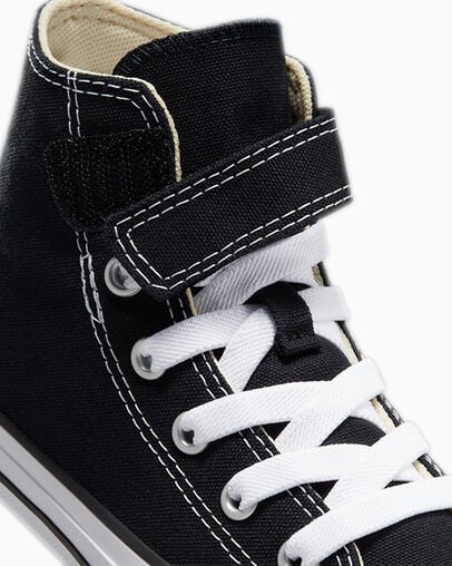 Converse Chuck Taylor All Star 1V Easy-On Kids' Sneakers Black / Beige / White NZ | C-79650819