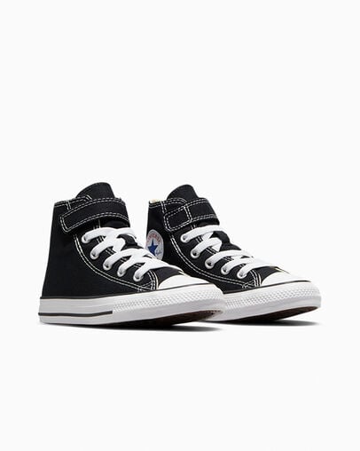Converse Chuck Taylor All Star 1V Easy-On Kids' Sneakers Black / Beige / White NZ | C-79650819