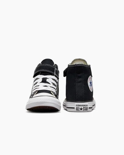 Converse Chuck Taylor All Star 1V Easy-On Kids' Sneakers Black / Beige / White NZ | C-79650819