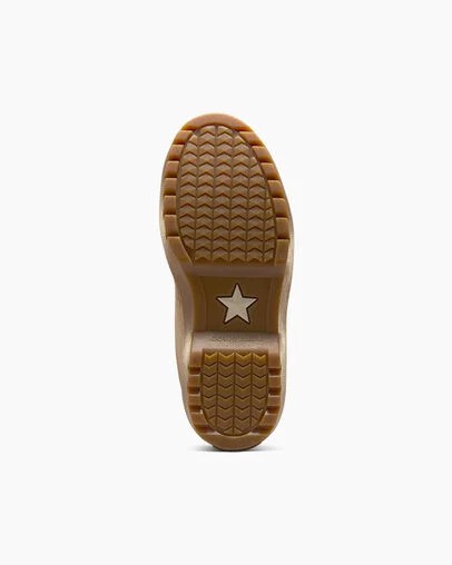 Converse Chuck Taylor All Star Chelsea Lugged Suede Kids' Sneakers Light Brown NZ | C-26054919