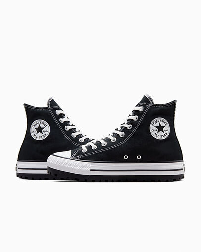 Converse Chuck Taylor All Star City Trek Men Sneakers Black / White NZ | C-37260849