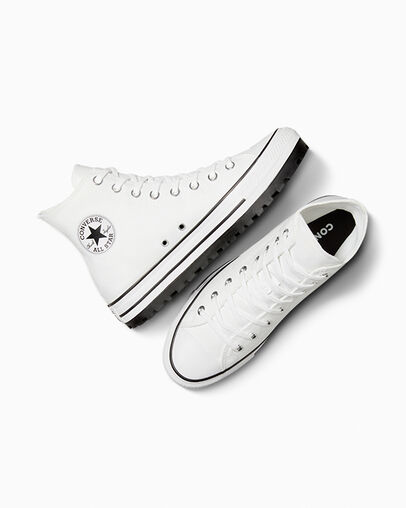 Converse Chuck Taylor All Star City Trek Men Sneakers White / Black NZ | C-09254769