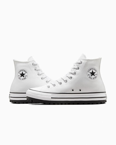 Converse Chuck Taylor All Star City Trek Men Sneakers White / Black NZ | C-09254769