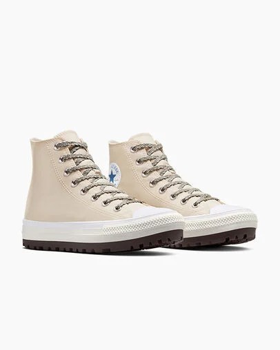 Converse Chuck Taylor All Star City Trek Men Boots Beige / Blue / White NZ | C-09865749