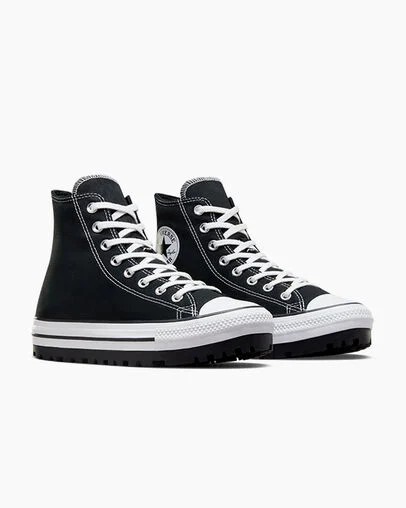 Converse Chuck Taylor All Star City Trek Women Sneakers Black / White NZ | C-93207549
