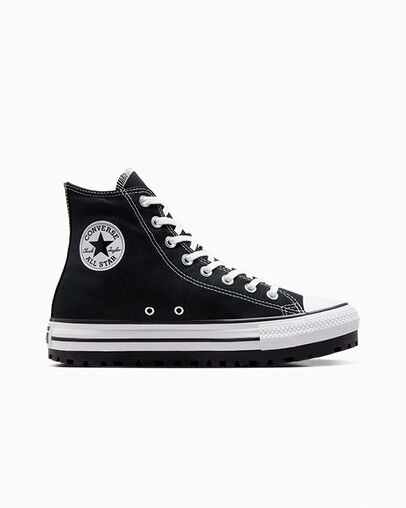 Converse Chuck Taylor All Star City Trek Women Sneakers Black / White NZ | C-93207549
