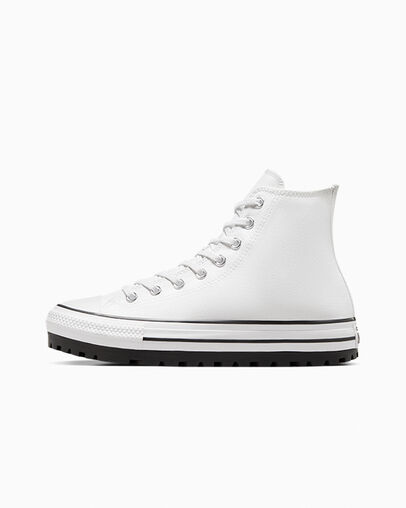 Converse Chuck Taylor All Star City Trek Women Sneakers White / Black NZ | C-42590679