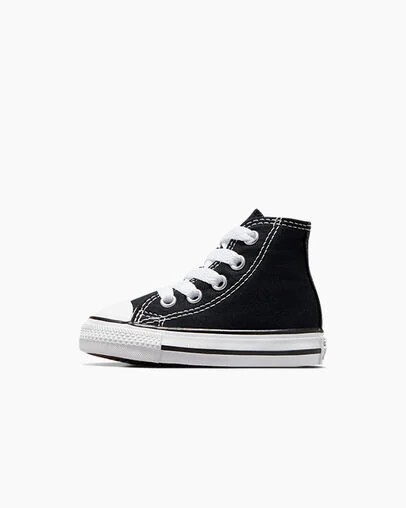 Converse Chuck Taylor All Star Classic Kids' Sneakers Black NZ | C-79318029