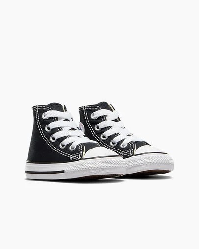 Converse Chuck Taylor All Star Classic Kids' Sneakers Black NZ | C-79318029