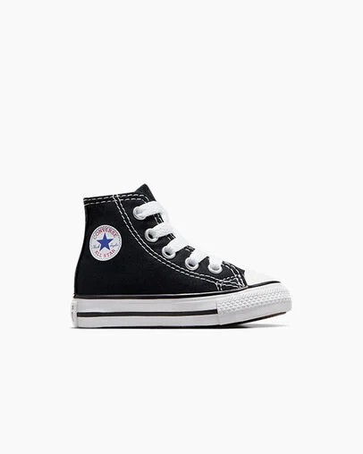 Converse Chuck Taylor All Star Classic Kids\' Sneakers Black NZ | C-79318029