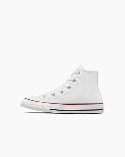 Converse Chuck Taylor All Star Classic Kids' Sneakers White NZ | C-10849379