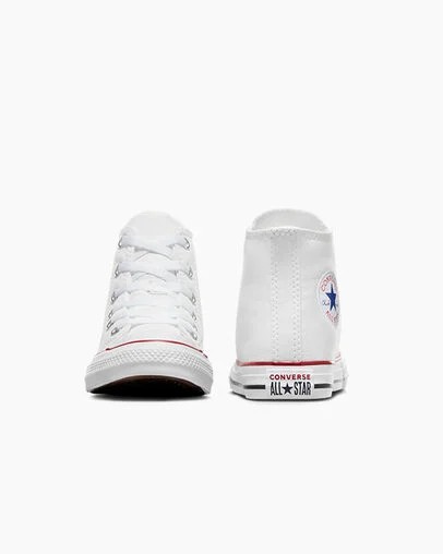 Converse Chuck Taylor All Star Classic Kids' Sneakers White NZ | C-10849379