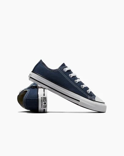 Converse Chuck Taylor All Star Classic Kids' Sneakers Navy NZ | C-71532099