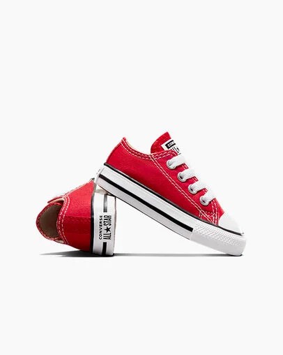 Converse Chuck Taylor All Star Classic Kids' Sneakers Red NZ | C-80376519