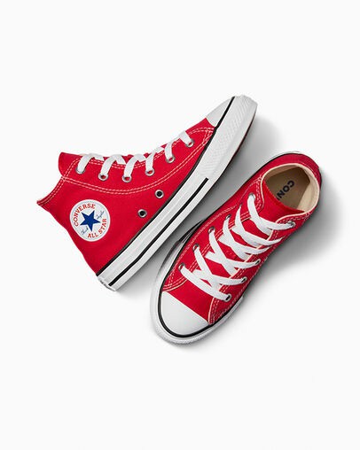 Converse Chuck Taylor All Star Classic Kids' Sneakers Red NZ | C-90471569
