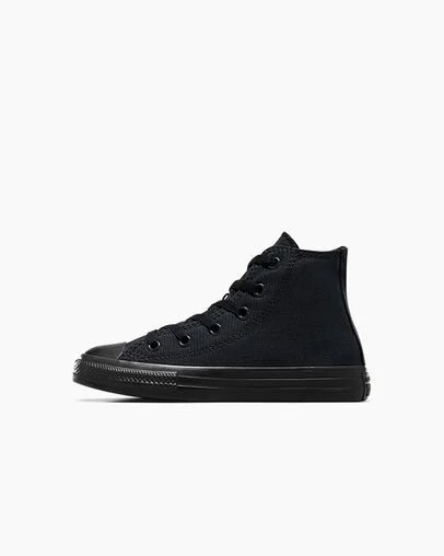 Converse Chuck Taylor All Star Classic Kids' Sneakers Black NZ | C-64507319