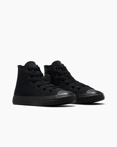Converse Chuck Taylor All Star Classic Kids' Sneakers Black NZ | C-64507319