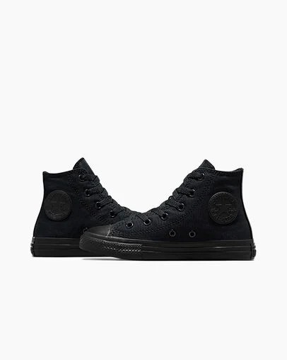 Converse Chuck Taylor All Star Classic Kids' Sneakers Black NZ | C-64507319