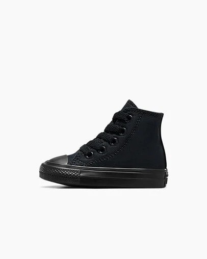 Converse Chuck Taylor All Star Classic Kids' Sneakers Black NZ | C-65830799