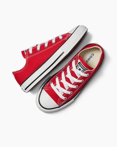 Converse Chuck Taylor All Star Classic Kids' Sneakers Red NZ | C-31496829