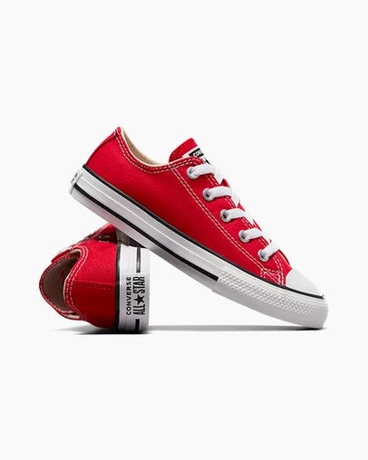 Converse Chuck Taylor All Star Classic Kids' Sneakers Red NZ | C-31496829