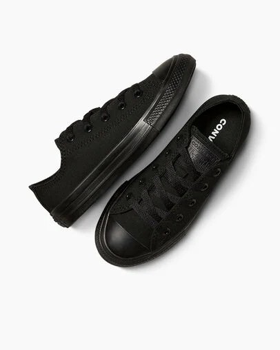 Converse Chuck Taylor All Star Classic Kids' Sneakers Black NZ | C-54732989