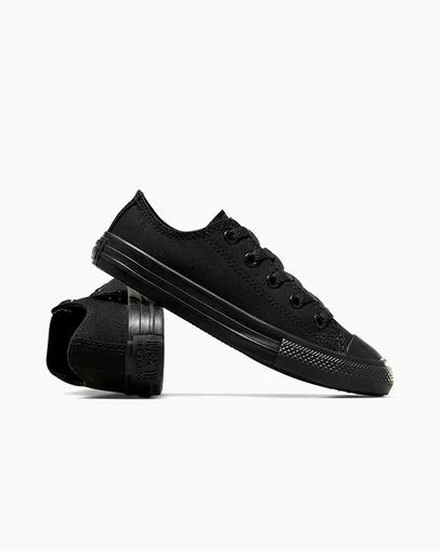 Converse Chuck Taylor All Star Classic Kids' Sneakers Black NZ | C-54732989