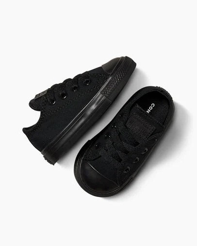 Converse Chuck Taylor All Star Classic Kids' Sneakers Black NZ | C-56780299