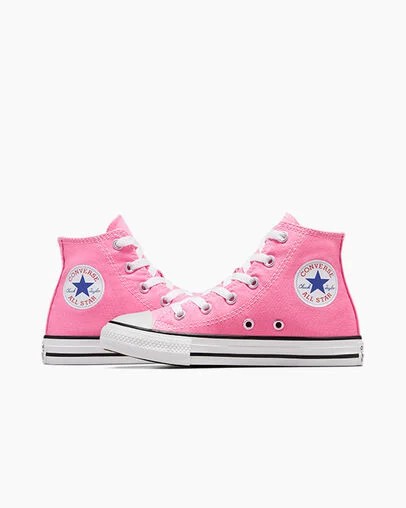 Converse Chuck Taylor All Star Classic Kids' Sneakers Pink NZ | C-48705969