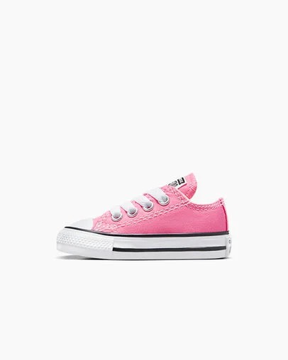 Converse Chuck Taylor All Star Classic Kids' Sneakers Pink NZ | C-15439789