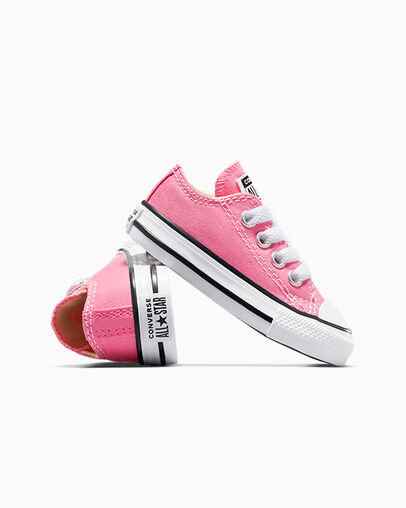Converse Chuck Taylor All Star Classic Kids' Sneakers Pink NZ | C-15439789